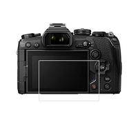 Zshion Protector de pantalla compatible con OM System OM-1,9H, dureza 9H, protector de pantalla de vidrio templado para OM System OM-1, antihuellas, sin burbujas, transparente, paquete de 2