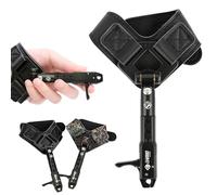 ZSHJG Ajustable Compound Arco Release Aid Trigger con la Correa de la Muñeca de la Hebilla Tiro al Arco Tirador Accesorios del Disparador
