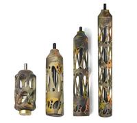 ZSHJG Compuesto Estabilizador de Arco Estabilizador de Aleación de Aluminio Amortiguador de Choque para Reducción de Ruido de Arco Recurvo Tiro con Arco (Camuflaje, 8 Pulgadas)