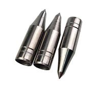 ZSHJG Objetivo Broadheads Puntas de Flecha de Campo de 8 mm Punta para Flecha de Madera y Bambú (24 Piezas)