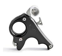 ZSHJG Tiro al Arco Release Aids 3 Dedos Arco Compuesto Release Aids Engranaje Accesorio de Tiro con Arco (Negro)