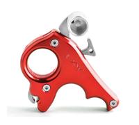 ZSHJG Tiro al Arco Release Aids 3 Dedos Arco Compuesto Release Aids Engranaje Accesorio de Tiro con Arco (Rojo)