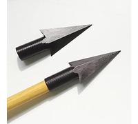 ZSHJG Tiro con Arco Puntas de Flecha de Metal Tradicional Caza Punta de Flecha al Aire Libre Broadheads (6 Piezas)