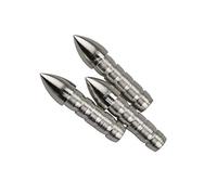 ZSHJGJR Puntas de Flecha Broadhead 100 Granos Flecha de la Caza Punto de Destino Consejos de Flecha para ID 6,2mm Flechas (24)