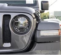 ZSHYTWE Cubierta De Lente De Faros Delanteros, Carcasa De Faro Para Jeep Para Wrangler JL 2018 2019 2020 2021, Pantalla De Lámpara Transparente Delanteros Carcasa Faros Lente(Izquierda)
