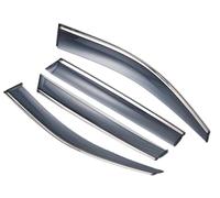 ZSHYTWE Derivabrisas De Aire para Civic Octava Generación 2005-2010 Deflectores Viento Laterales para Automóvil Protector contra La Lluvia Parasoles Ventilación Puertas Viseras para Ventanas