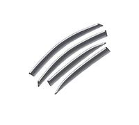 ZSHYTWE Derivabrisas De Aire para Peugeot 508 W23 Sedan 2010-2018 Viseras Laterales para Ventana Lluvia Y Sol para El Lado Automóvil Moldura para Toldo Protector contra El Viento