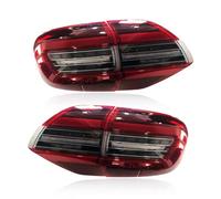 ZSHYTWE Después Luces Traseras 1 juego de luces LED traseras para Ford para Everest 2015 2016 2017 2018 2019 2020 luz trasera roja, luz de freno(Rojo)
