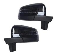 ZSHYTWE Espejos Exteriores para Automóviles Accesorios De Coche para Mercedes para Benz Clase G W463 G55 G65 G550 G500 G400 G350 1992-2017 Conjunto Cubierta Espejo Retrovisor(Negro,L and R)