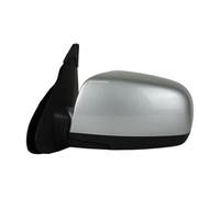 ZSHYTWE Espejos Exteriores para Automóviles Conjunto De Espejo Retrovisor Lateral para Hyundai para Santa Fe 2006-2008 con Ajuste Eléctrico Automático Y Calefacción.(Plata,Izquierda)