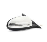 ZSHYTWE Espejos Exteriores para Automóviles Conjunto De Espejo Retrovisor para Mercedes para Benz Clase C W205 2015-2020 Blanco Derecho Sin Punto Ciego Accesorios para Coche(Left 18 Pins)