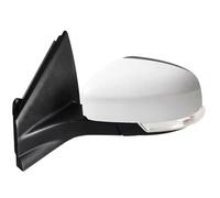 ZSHYTWE Espejos Exteriores para Automóviles Espejo Retrovisor Eléctrico Plegable con Calefacción Y Ajuste De Lente para Ford para Mondeo MK4 2008-2013.(Blanco,8 Pin L)