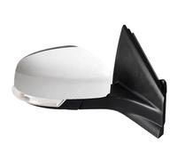 ZSHYTWE Espejos Exteriores para Automóviles Espejo Retrovisor Eléctrico Plegable con Calefacción Y Ajuste De Lente para Ford para Mondeo MK4 2008-2013.(Blanco,8 Pin R)