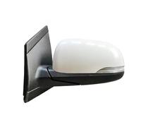 ZSHYTWE Espejos Exteriores para Automóviles Espejo Retrovisor Lateral para Kia para Picanto 2012-2016, Eléctrico, con Lámpara, 5/7/8 Cables.(Blanco,5 Wires Left Side)