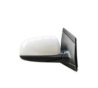 ZSHYTWE Espejos Exteriores para Automóviles Espejo Retrovisor Lateral para Kia para Picanto 2012-2016, Eléctrico, con Lámpara, 5/7/8 Cables.(Blanco,3 Wires Right)