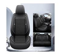 ZSHYTWE Fundas Asiento Coche para Chevy para Orlando Juego Completo Universal PU Funda Asiento Automóvil Cuero Accesorio Interior Automóvil Cubre Asiento Coche(Negro)