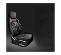 ZSHYTWE Fundas Asiento Coche para Chevy para Orlando para Captiva para Onix para Spark para Cruze para Cavalier Fundas Asiento Automóvil Cubre Asiento Coche(5PCS-Black Coffee)