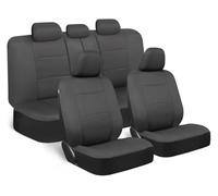 ZSHYTWE Fundas Asiento Coche para Chevy para Orlando Universal Conjunto Completo Fundas Asiento Cuero Accesorios Interiores Cubre Asiento Coche(Negro)