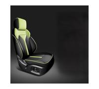 ZSHYTWE Fundas Asiento Coche para VW para Tiguan ID4 para Golf 8 7 6 5 4 9N para GOL G3 G5 para Amarok Fundas Asiento Automóvil Cubre Asiento Coche(5PCS-Black Green)