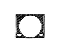 ZSHYTWE Interior Automóvil Reloj Consola Central Cubierta Fibra Carbono Pegatina Embellecedora Decoración Marco para Lexus IS250 IS300 IS350 200T 2013-2019 Estilo Coche Accesorios Interior Coche