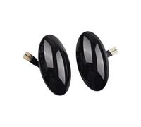 ZSHYTWE Luces Direccionales Luz De Posición Lateral LED Dinámica Con Señal Giro Y Flujo Agua Para Opel Para Vauxhall Para Agila Mk2 (2008 En Adelante) Indicador Retrovisor(Smoked)