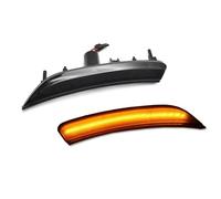 ZSHYTWE Luces Direccionales Para Chrysler 200 2015-2017 Indicador Posición Lateral Delantero LED Luz Señal Giro Lámpara Estacionamiento/conducción 12V Indicador Retrovisor(Amber)