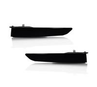 ZSHYTWE Luces Direccionales Para Ford Para Fusion 2010 2011 2012 Luces De Posición Laterales Delanteras Luz De Posición De Señal De Giro Lateral Indicador Retrovisor(Smoked)