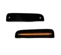 ZSHYTWE Luces Direccionales Para Jeep Para Cherokee 1997-2001 Luces Estacionamiento Y Señal Giro LED Marcador Lateral Esquina Delantera Automóvil Indicador Retrovisor(Smoked Amber)
