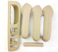 ZSHYTWE Manija Puerta Interior para VW para Golf 4 para Jetta para MK4 para Bora Panel Control Elevación Ventana Cubierta Manija Puerta Interior Coche LHD Manija Puerta Coche(1 Set Beige)