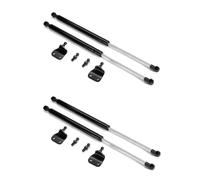 ZSHYTWE Oporte elevación 4X Universal 400Mm 300N Cubierta capó Delantero automóvil Puntales elevación portón Trasero Maletero Barra Soporte Resorte Gas Puntal Gas