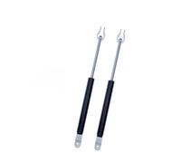 ZSHYTWE Oporte elevación Barras puntal universales Varilla 300-600mm bisagra Resorte Gas Soporte elevación Fuerza 300N para Puertas caravanas Barcos autobuses 2 uds Puntal Gas(500mm)