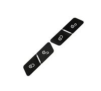 ZSHYTWE Pegatinas Reparación Botones Interruptor Cerradura Puerta Coche para Mercedes para Benz W204 C300 2007-2014, Material Reparación Botones Fijación Marco Pegatinas