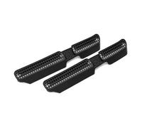 ZSHYTWE Rejillas de Aire Acondicionado para Seat para Ateca Asiento Trasero Cubierta de Salida de Aire Acondicionado Accesorios Protectores de moldura Interior Cubierta Salida Aire