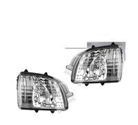 ZSHYTWE Retrovisor Luz Señal Para Volvo XC70 2008 2009 2010 Luz Giro Espejo Lateral Cubierta Giro 31111814 Para Volvo XC90 2007 2013 2014 Luces Señal Giro Coche(Pair)