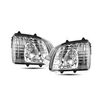 ZSHYTWE Retrovisor Luz Señal Para Volvo XC90 XC70 2008 2009 2010 2011 2012 31111814 Cubierta Luz Espejo Retrovisor 31111813 Carcasa Señal Giro Lateral Luces Señal Giro Coche(Pair)