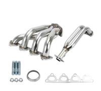 ZSHYTWE Tubo Escape Coche Colector De Escape De Acero Inoxidable para Modelos 88-00 para Civic para CRX Serie D EJ EG Eh EK para SOHC EF EK EM D15 D16 Punta Escape