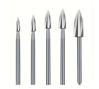 ZSjing 5 PCS Wood Carving Set Carving Knife Tools Woodworking Carving Knife White Steel Sharp Knife Wood Carving Milling Cutter