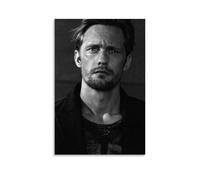 ZSJUMK Alexander Skarsgard- Murales de lienzo impermeables, resistentes a los arañazos, resistentes a los rayos UV, elegante decoración para el hogar y la oficina, diseño clásico y moderno, estilo sin