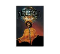 ZSJUMK Aretha FranklinCanvas Murales impermeables, resistentes a los arañazos, resistentes a los rayos UV, elegante decoración para el hogar y la oficina, diseño clásico moderno, estilo sin marco, 40