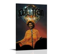 ZSJUMK Aretha FranklinCanvas Murales impermeables, resistentes a los arañazos, resistentes a los rayos UV, elegante decoración para el hogar y la oficina, diseño clásico moderno, estilo marco, 30 x 45
