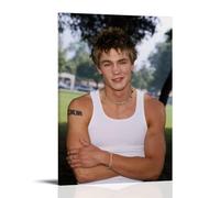 ZSJUMK Chad Michael Murray - Mural de lona impermeable, resistente a los arañazos, resistente a los rayos UV, elegante decoración para el hogar y la oficina, diseño clásico moderno, estilo marco, 40 x