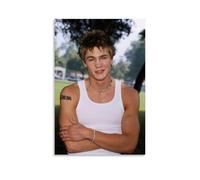 ZSJUMK Chad Michael Murray - Mural de lona impermeable, resistente a los arañazos, resistente a los rayos UV, elegante decoración para el hogar y la oficina, diseño clásico y moderno, estilo sin marco