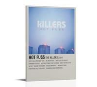 ZSJUMK Hot Fuss The Killers- Murales de lona impermeables, resistentes a los arañazos, resistentes a los rayos UV, elegante decoración del hogar y la oficina, diseño clásico moderno, estilo marco, 20