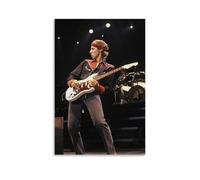 ZSJUMK Mark Knopfler- Murales de lona impermeables, resistentes a los arañazos, resistentes a los rayos UV, elegante decoración para el hogar y la oficina, diseño clásico y moderno, estilo sin marco