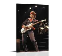 ZSJUMK Mark Knopfler- Murales de lona impermeables, resistentes a los arañazos, resistentes a los rayos UV, elegante decoración del hogar y la oficina, diseño clásico moderno, estilo marco, 40 x 60 cm
