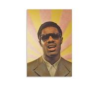 ZSJUMK Stevie WonderCanvas Murales impermeables, resistentes a los arañazos, resistentes a los rayos UV, elegante decoración para el hogar y la oficina, diseño clásico y moderno, estilo sin marco, 50