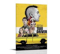 ZSJUMK Taxi DriverCanvas Murales impermeables resistentes a los arañazos, resistentes a los rayos UV, elegante decoración para el hogar y la oficina, diseño clásico moderno, estilo marco, 30 x 45 cm