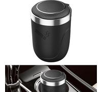 ZSKNT Cenicero Coche para Dacia Sandero 3 / Sandero Stepway 3 III 2021-2024 2025, Cenicero con Tapa Absorbe Humo Sellada EIgnífuga,Resistente Temperaturas,fácil Limpieza Desmontable,Gran Capacidad