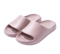 ZSLFCBD Chanclas Hombre Eva Ligero Zapatillas De Interior Suave Cojín Antideslizante Baño Casa Sandalias Tamaño Múltiple para Las Mujeres Hombres Confort Diario-pink-42-43