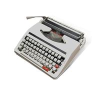 ZSMFCD Máquina De Escribir Máquina De Escribir Manual Máquina De Escribir Retro Portátil, Antigua, Clásica, Nostalgia, Uso Normal para Ocasiones Especiales En La Oficina En Casa